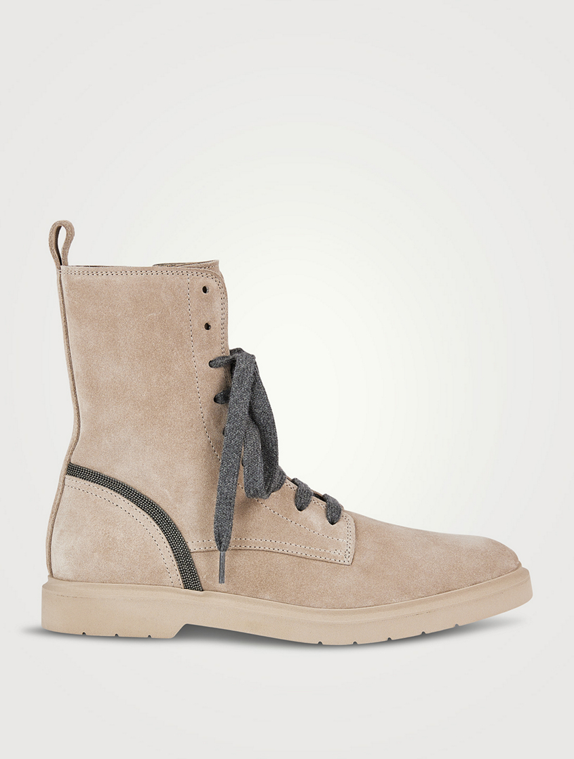 Brunello cucinelli 2025 combat boots