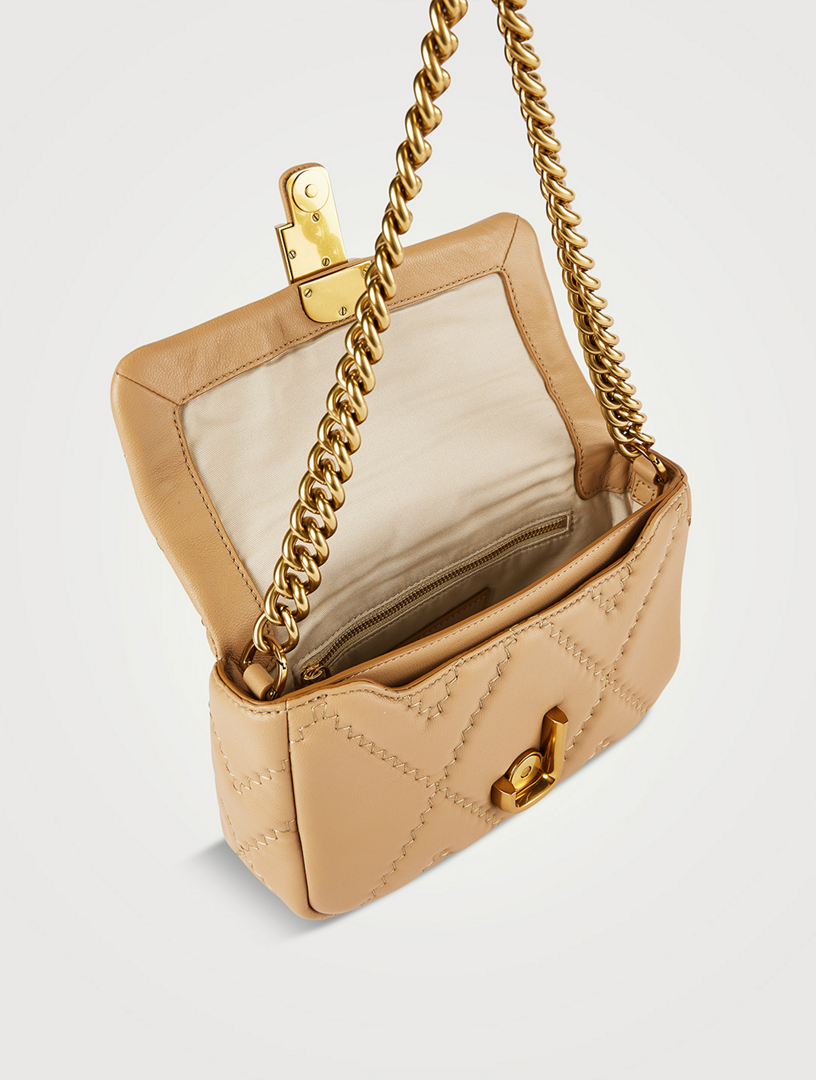 Marc jacobs quilted discount leather shoulder bag