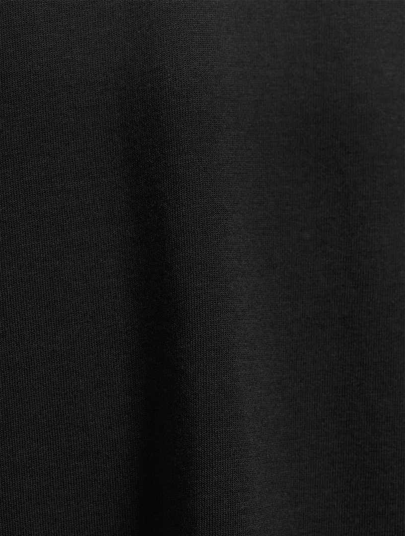 Cotton-Blend Crewneck T-Shirt