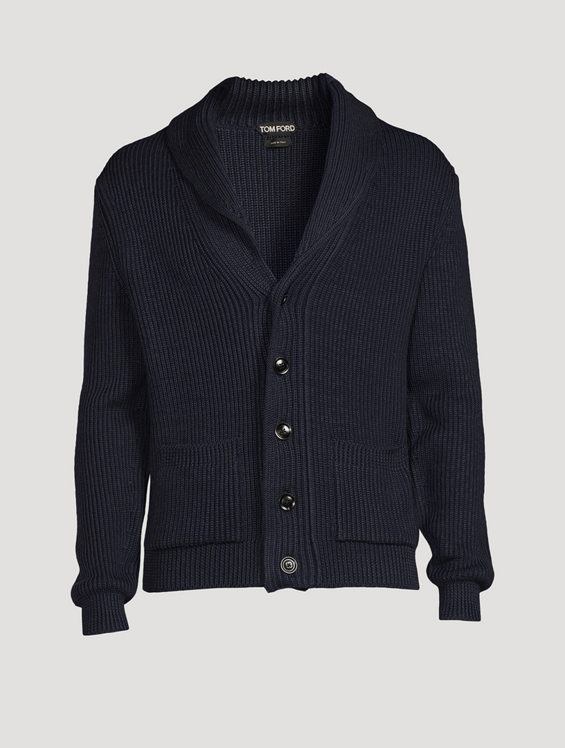 TOM FORD Wool And Silk Shawl Cardigan | Holt Renfrew