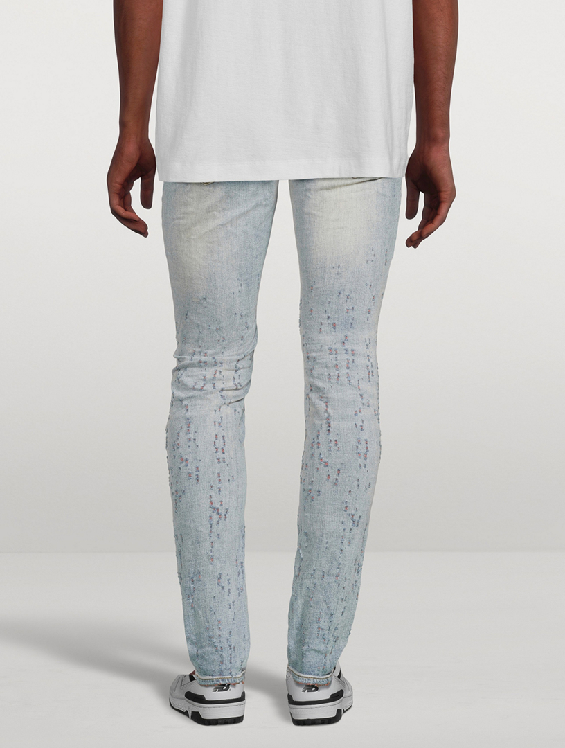 Buckshot Weft Skinny Jeans