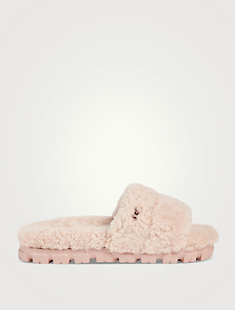 UGG Cozetta Curly Slide Sandals  Pink