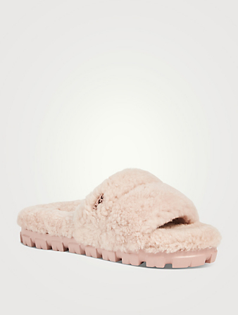 UGG Cozetta Curly Slide Sandals  Pink