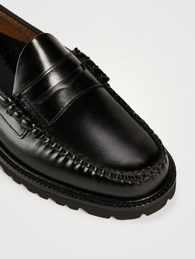 G.H.BASS Larson Lug Weejuns Leather Loafers | Holt Renfrew