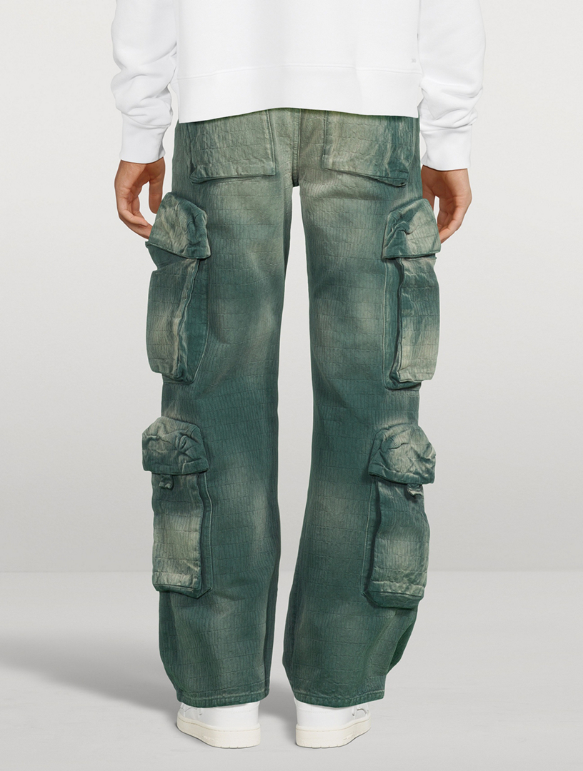AMIRI Cotton Oversized Baggy Utility Pants Holt Renfrew