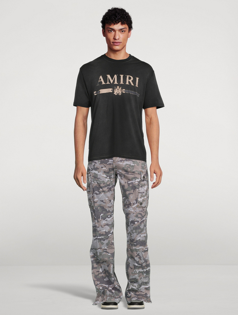 M65 Camo Cargo Kick Flare Jeans