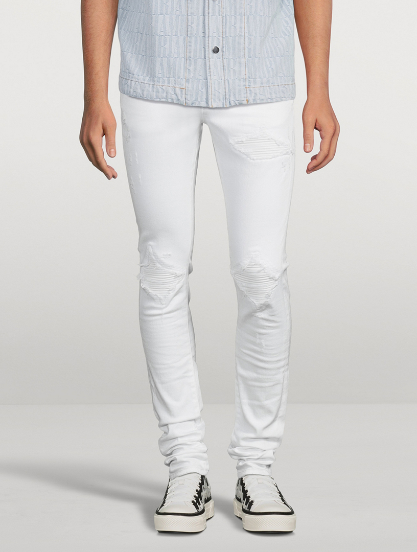 White skinny jeans hot sale mens near me