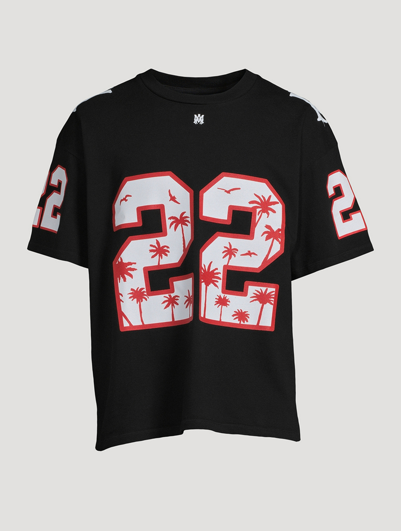 AMIRI Oversized 22 Football T-Shirt | Holt Renfrew