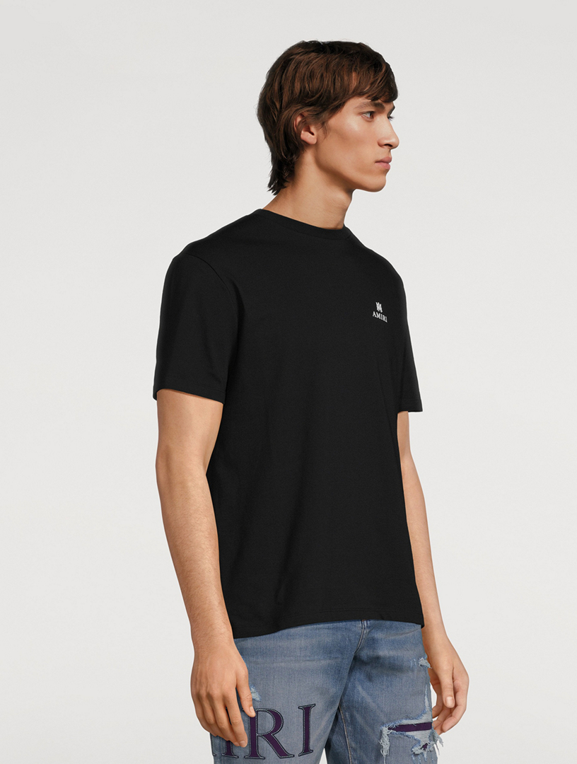 【AMIRI】メンズ MICRO MA BAR TEE Tシャツ PF23MJL004-100 Micro MA Bar T-Shirt Black | The Webster