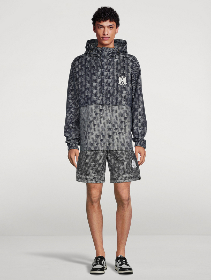 Jacquard Anorak Jacket