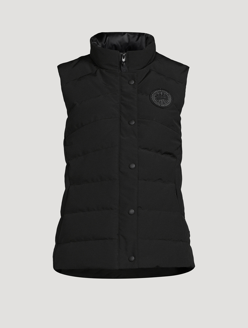 Canada goose best sale freestyle gilet black