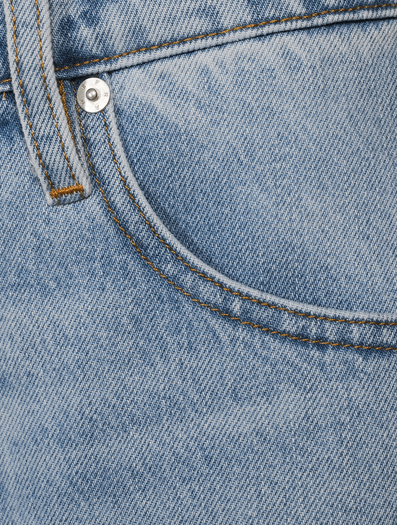 The Midaxi Denim Midi Skirt