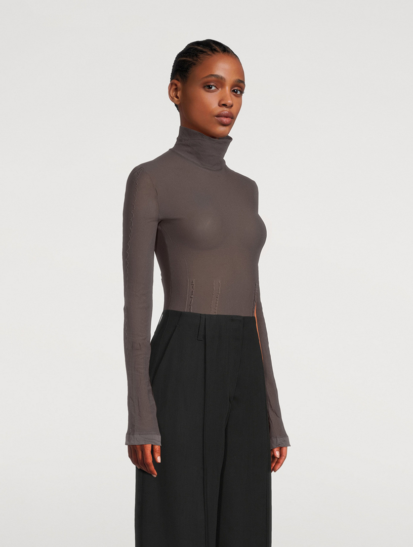 Acne ribbed outlet turtleneck