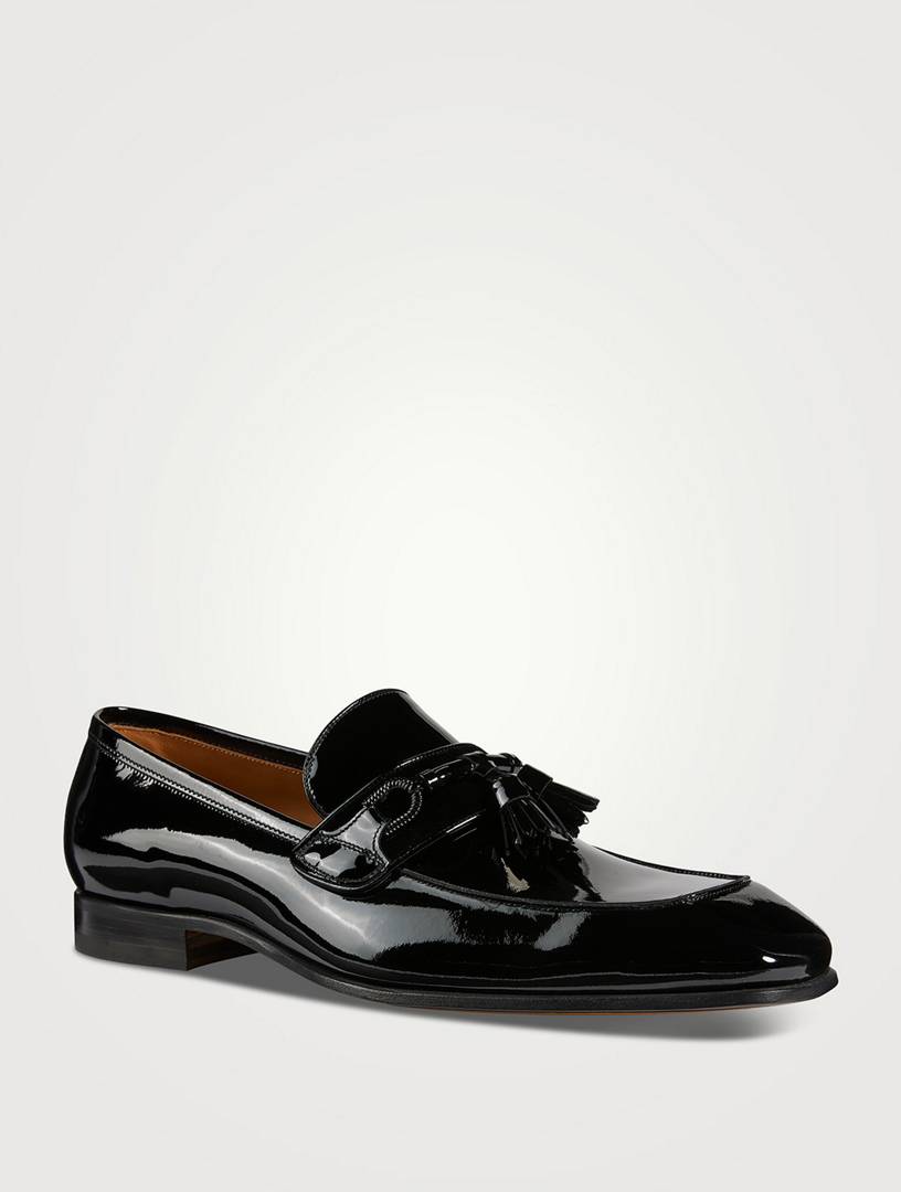 Patent tassel loafers on sale mens