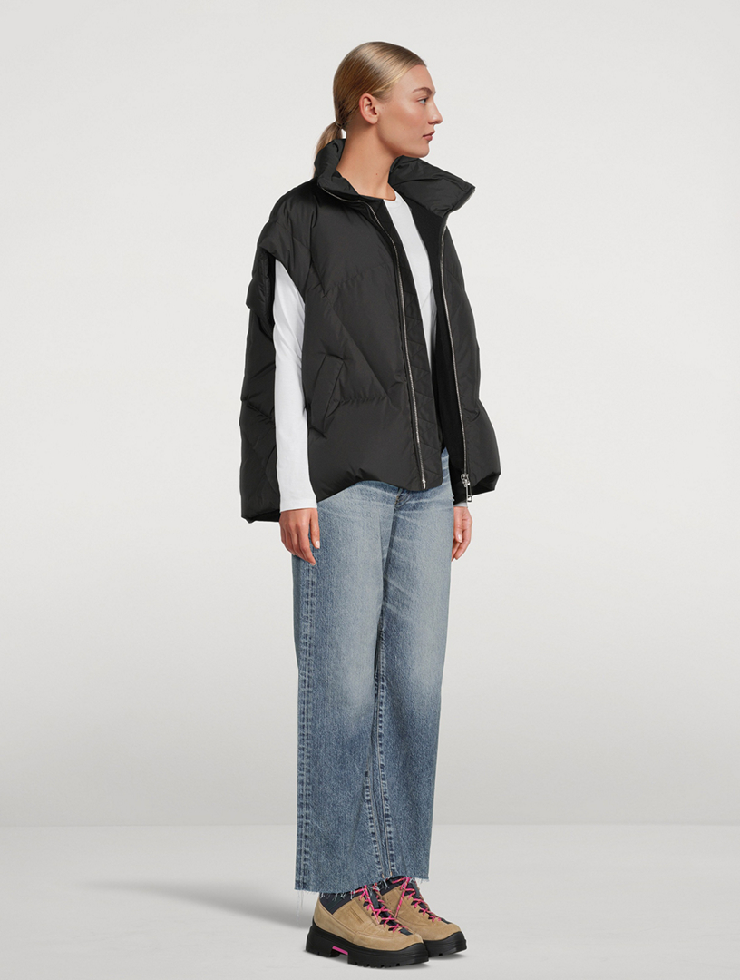 Puff Moon Shiny Down Vest