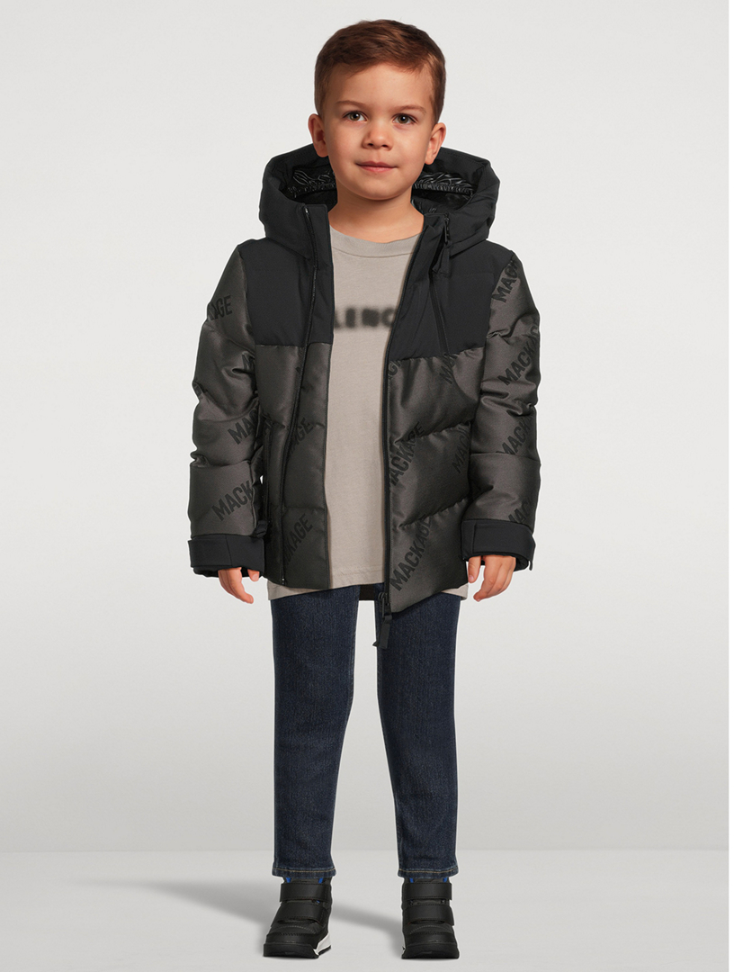 Leland Down Ski Jacket With Jacquard Logo