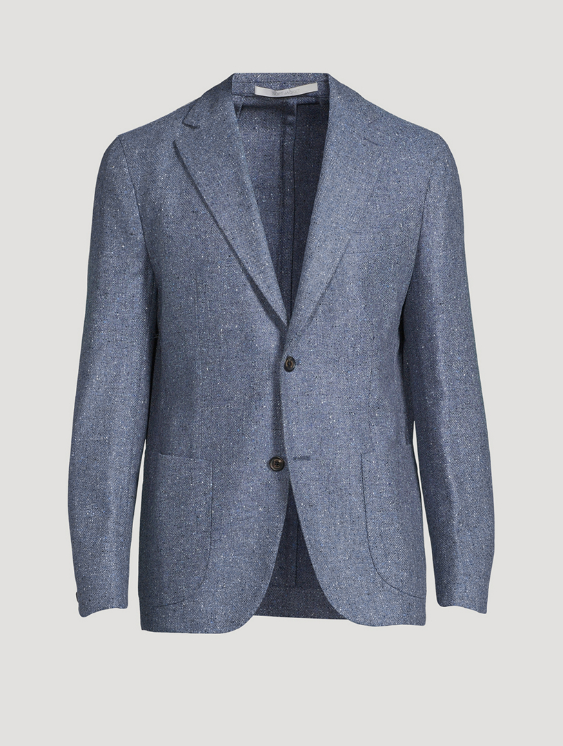 Wool And Cashmere Deconstructed Jacket