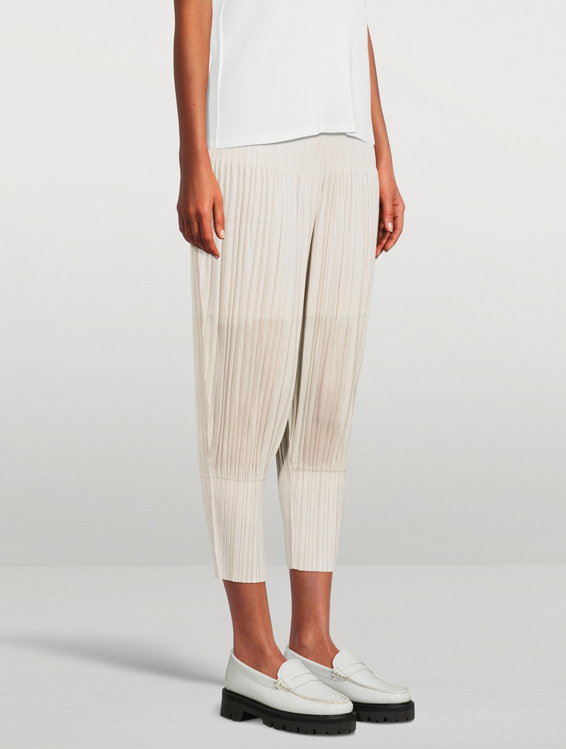 PLEATS PLEASE ISSEY MIYAKE Thicker Bottoms 2 Tapered Pants | Holt