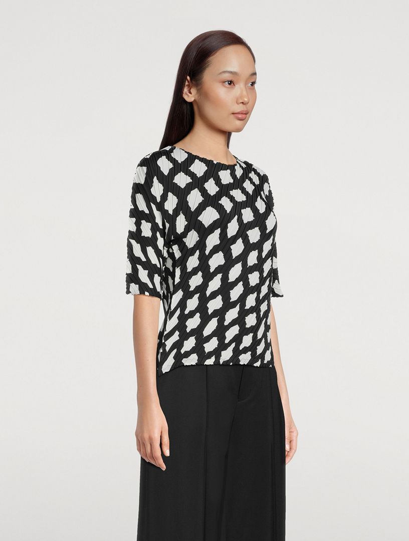 Reiteration Pleats Top