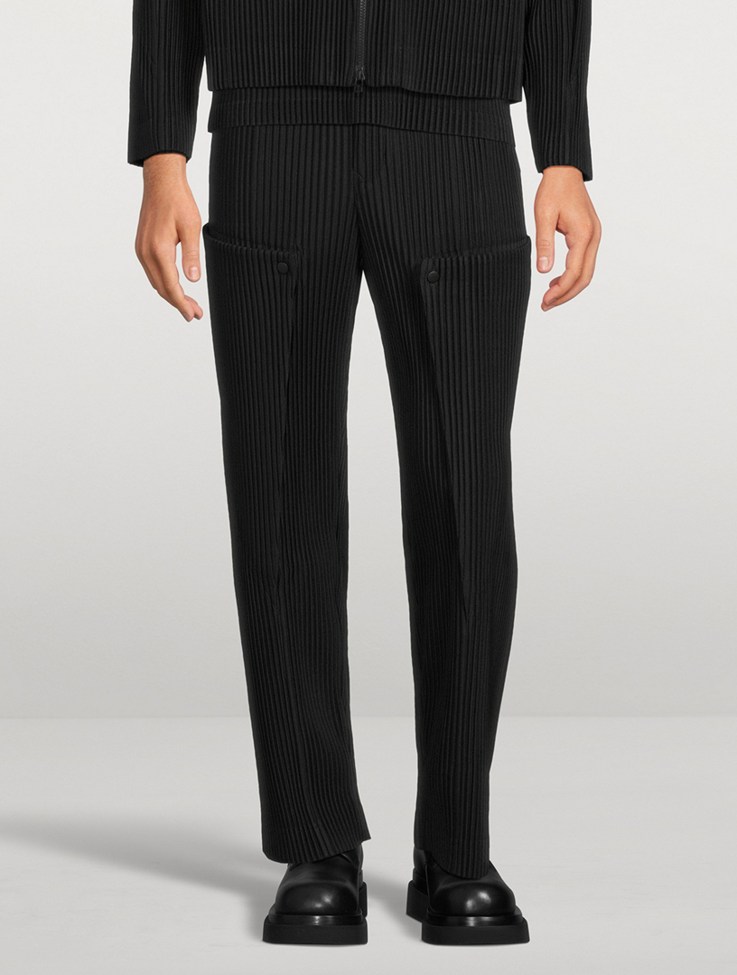 Unfold Straight-Leg Pants