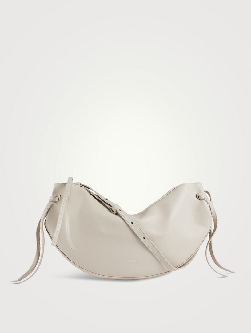 Aesther Ekme Beige Saddle Hobo Shoulder Bag