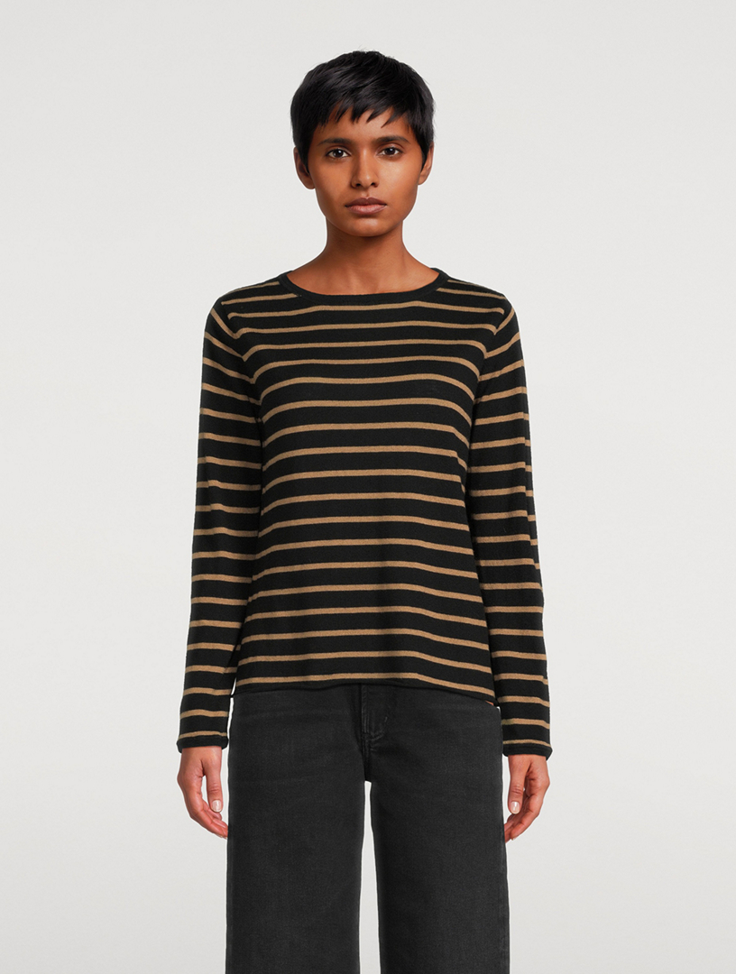 Striped Cashmere Sweater