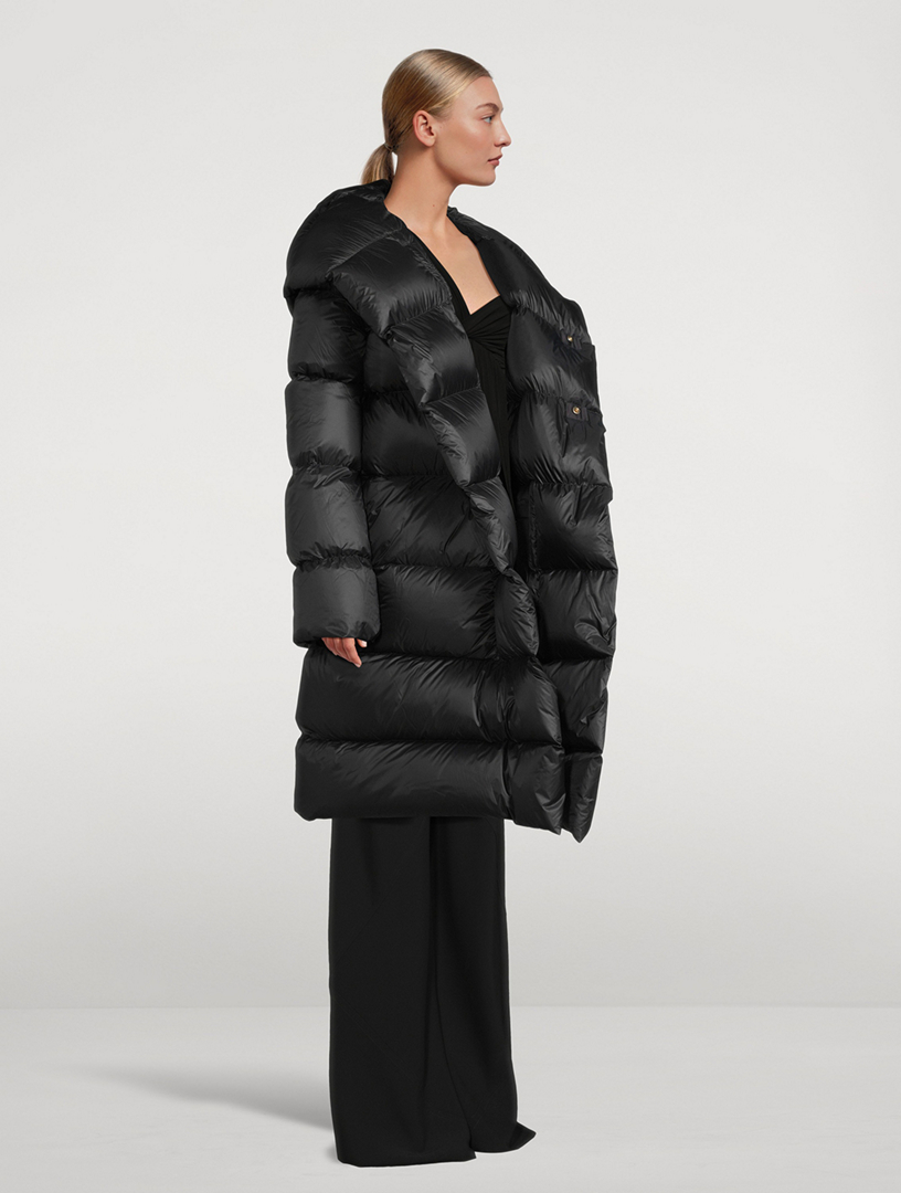 RICK OWENS Recycled Nylon Down Puffer Jacket | Holt Renfrew