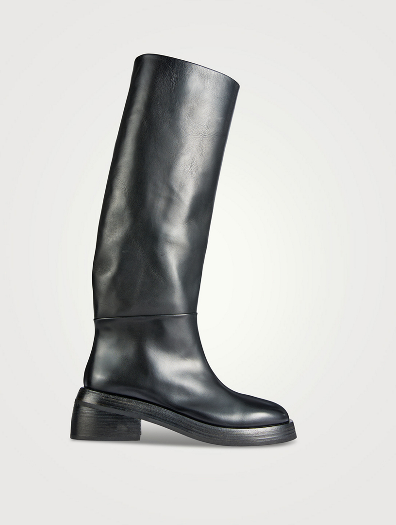 Knee high outlet leather riding boots