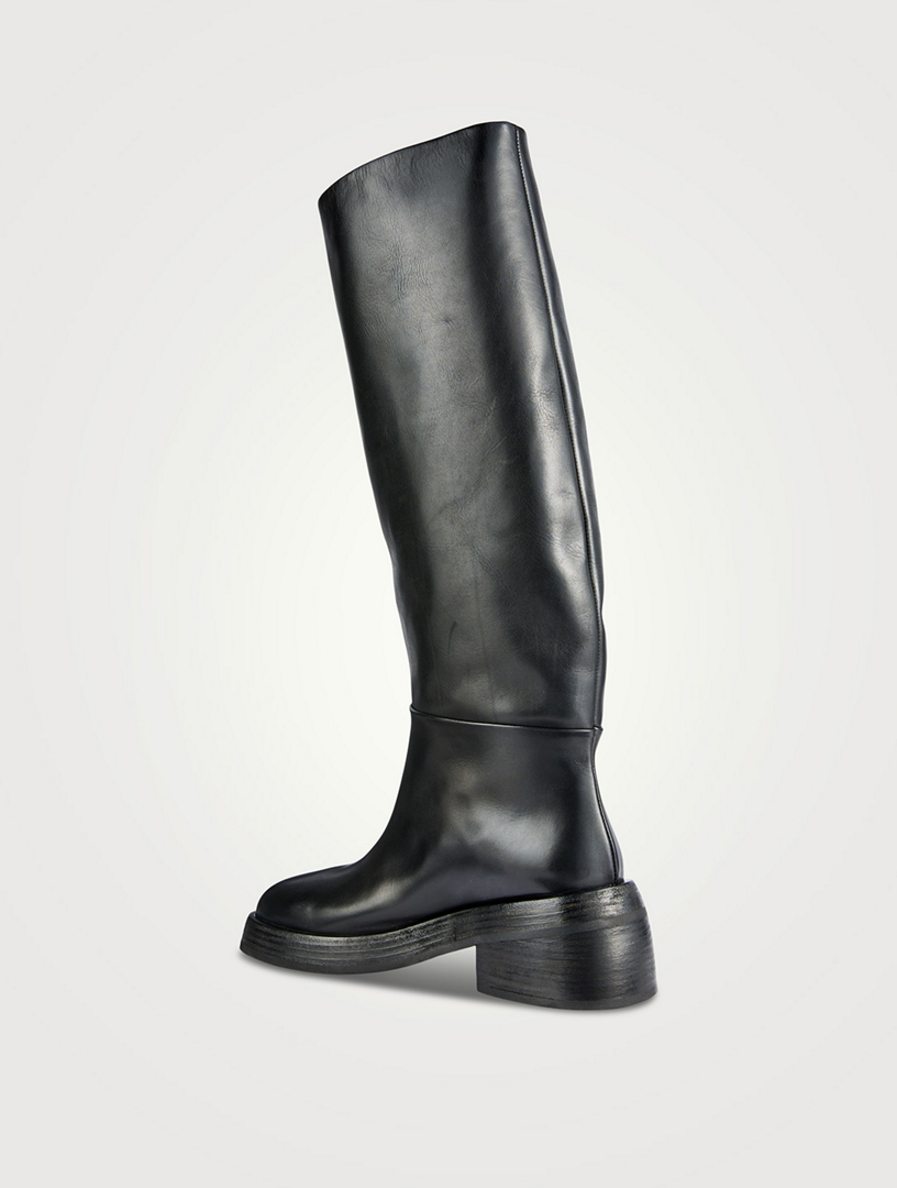 MARSÈLL Fondello Leather Riding Boots | Holt Renfrew