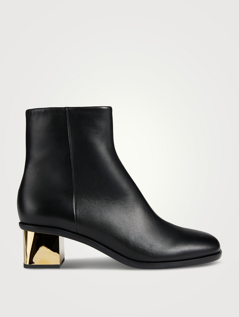 CHLOÉ Rebecca Leather Ankle Boots | Holt Renfrew