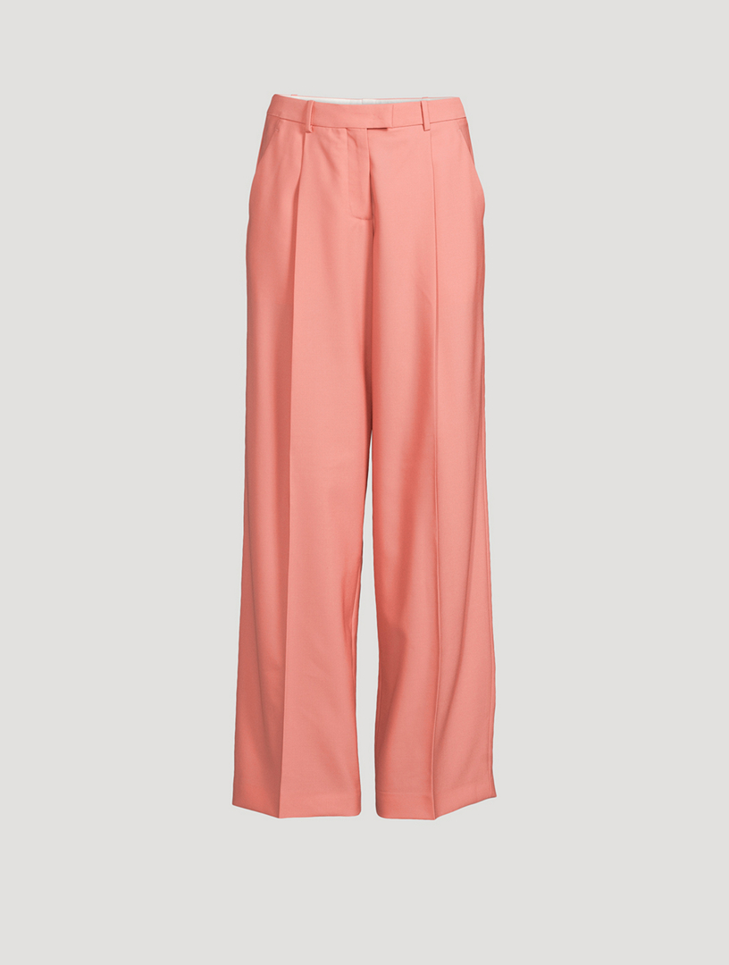 Fashion (Pink)Lucyever Korean Fashion Wide Leg Pants Women 2023 Summer High  Waist Casual Pants Woman Loose Drooping Office Straight Trousers DOU @ Best  Price Online