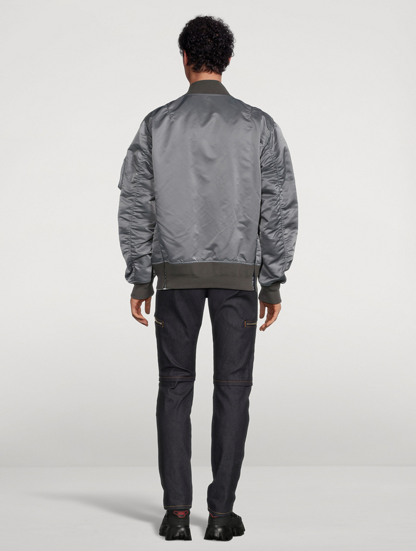 SACAI Nylon Twill Blouson Jacket | Holt Renfrew