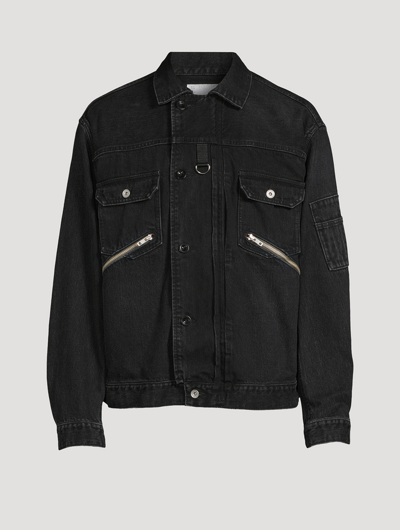 Denim Blouson Jacket