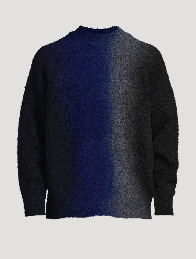 Sacai wool ring knit tops 20‐05281 Ivory 1