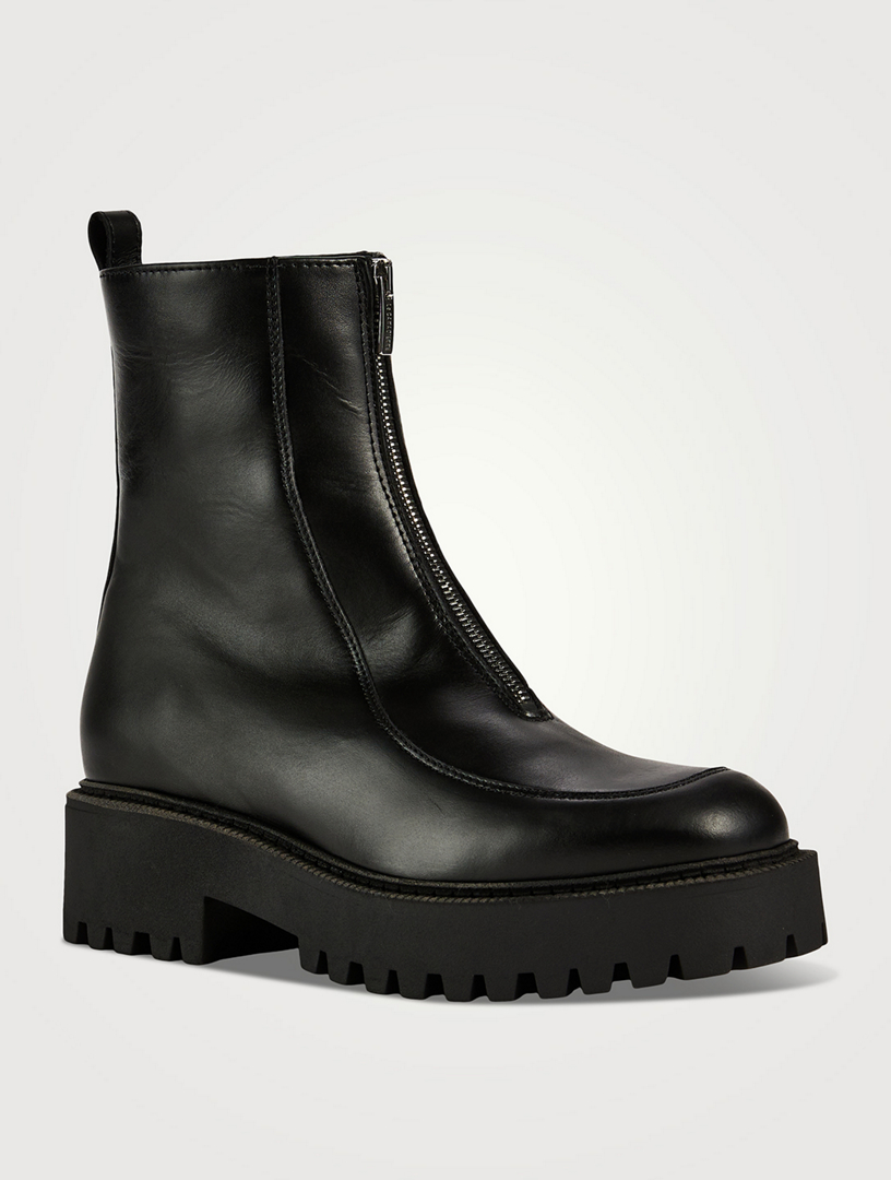 Nash Leather Ankle Boots