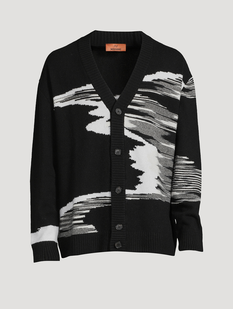 MAISON MARGIELA Cotton And Wool Zip Cardigan | Holt Renfrew