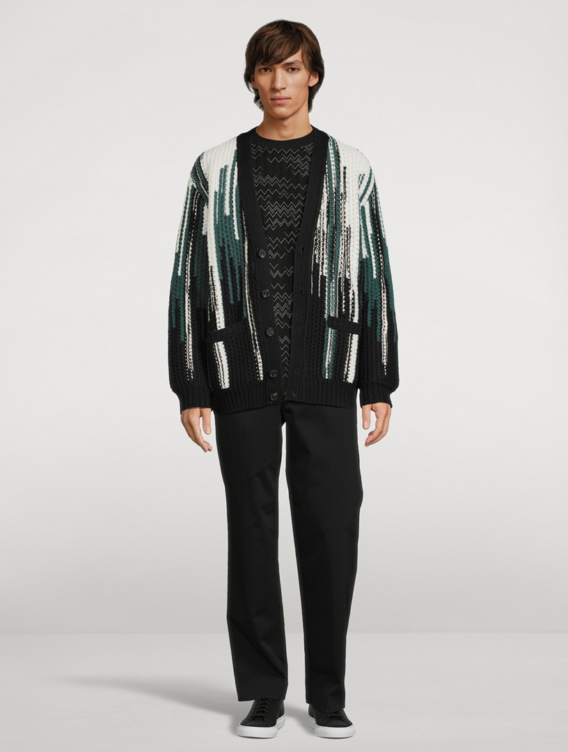 Wool-Blend Cardigan