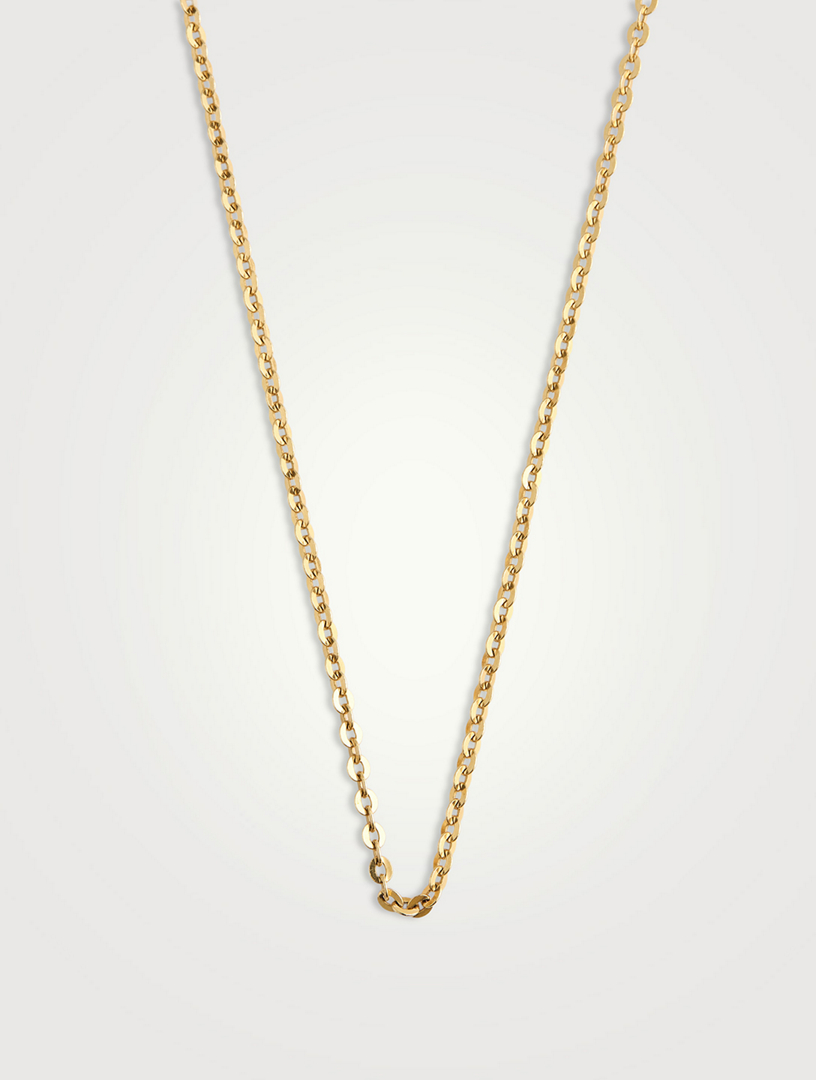 David Yurman Pave M Initial Pendant in 18k Yellow Gold with Diamonds