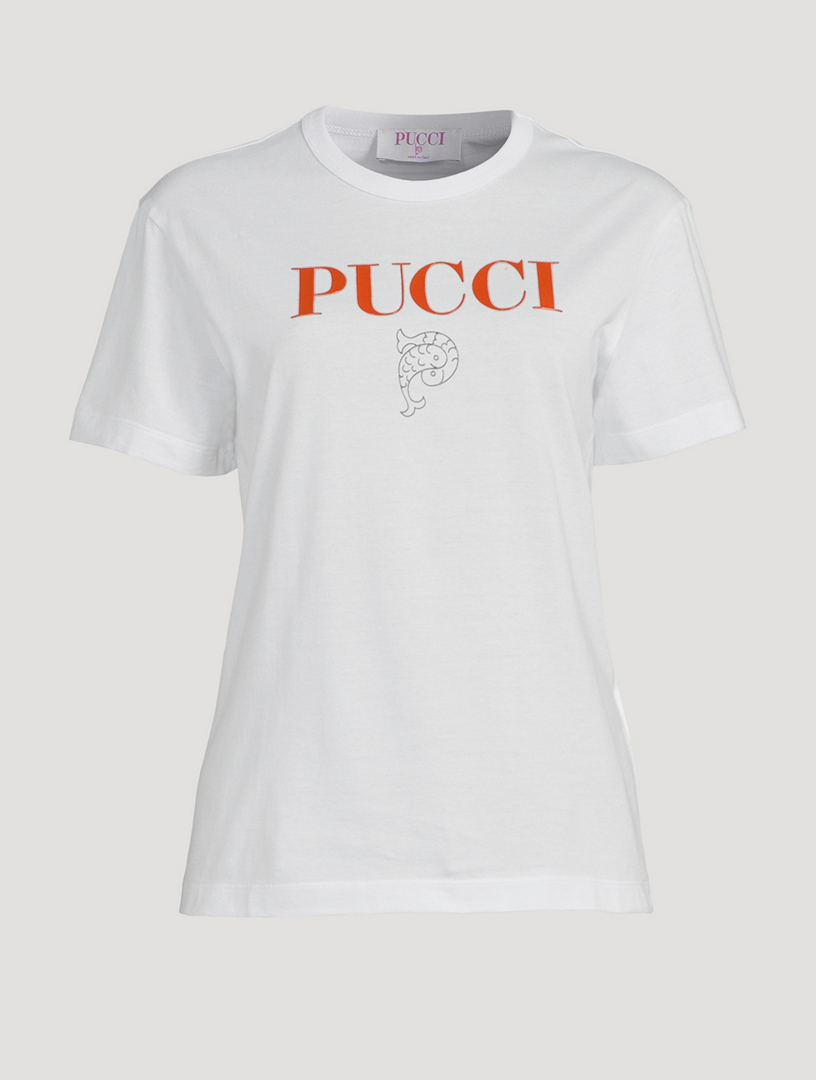 PUCCI Logo T-Shirt  White