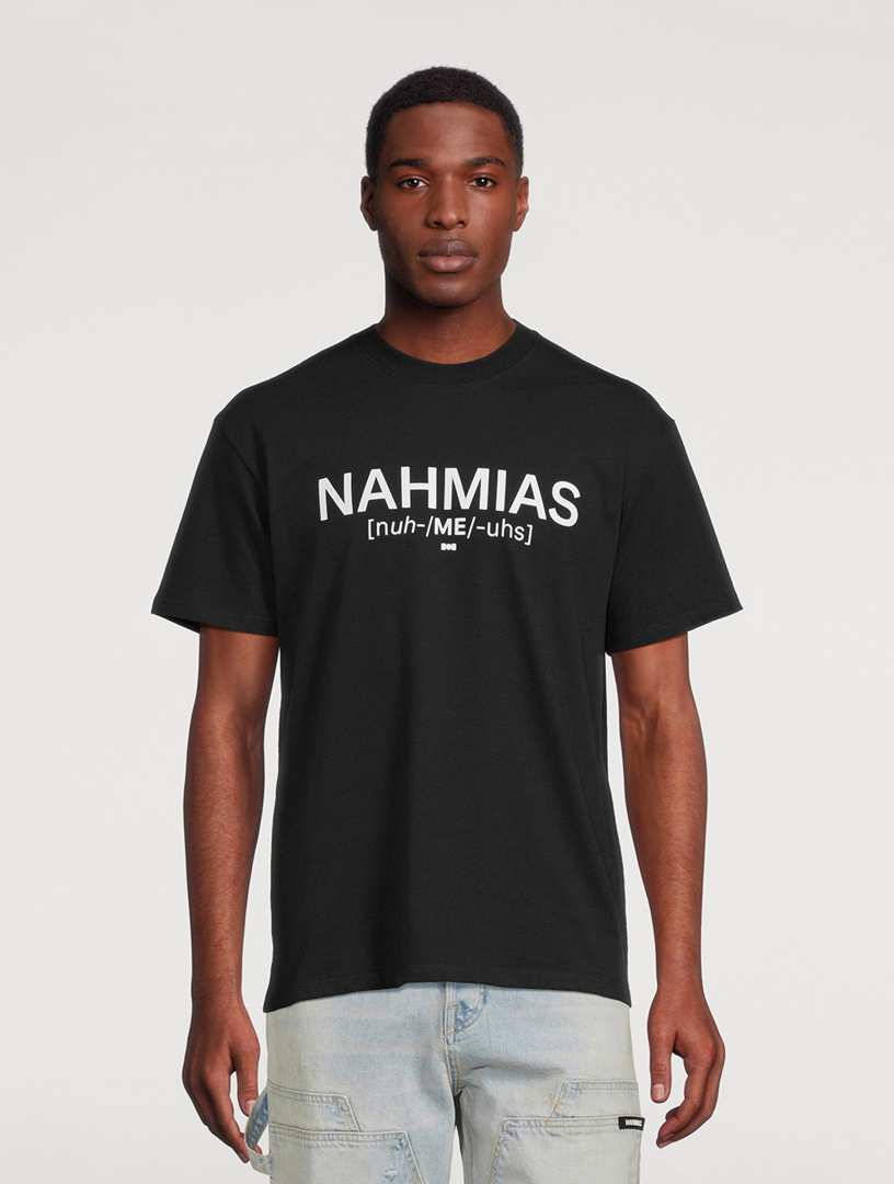 NAHMIAS Pronunciation Cotton T-Shirt | Holt Renfrew