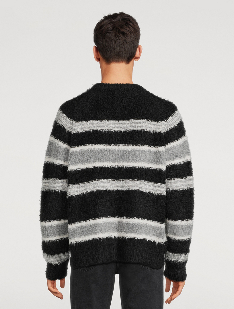 Wool-Blend Striped Sweater