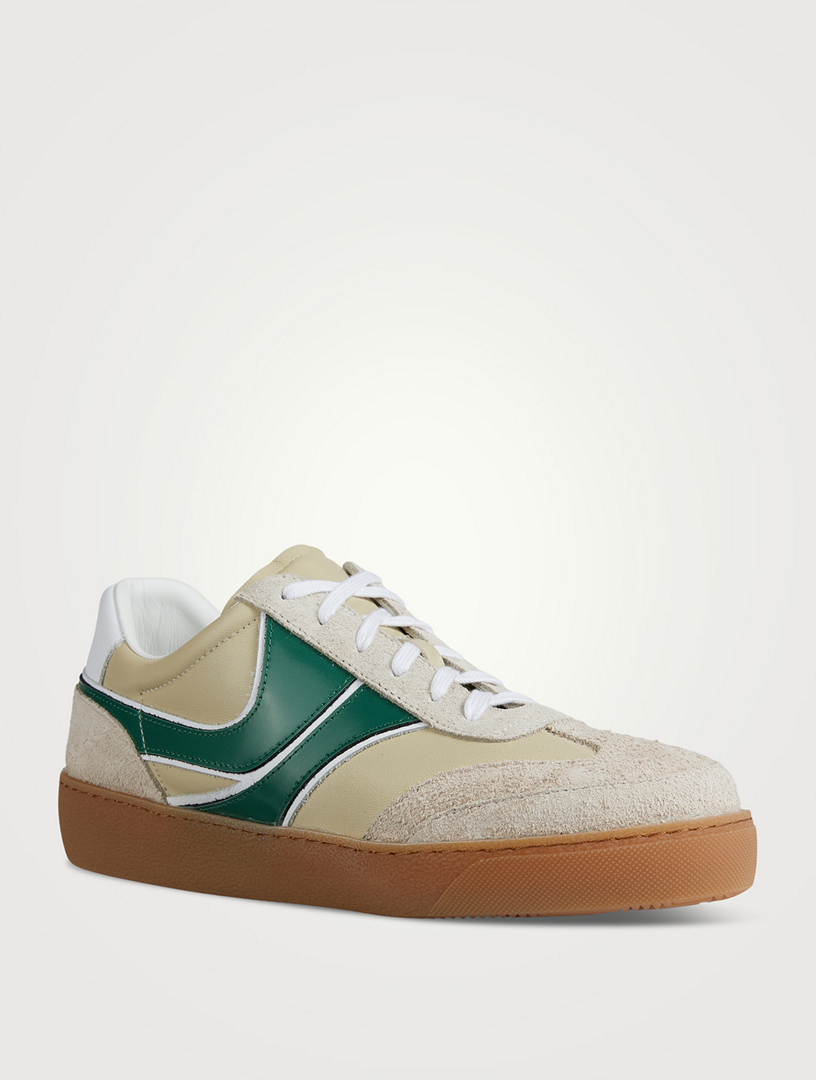 Dries van noten hot sale leather sneaker