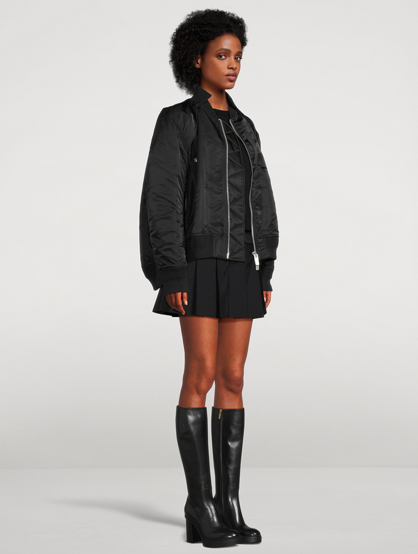 SACAI Nylon Bomber Jacket And Vest | Holt Renfrew