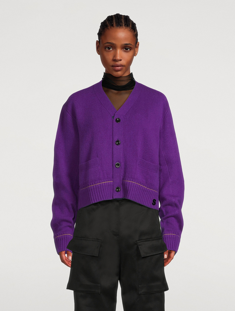 SACAI S Studs Cardigan | Holt Renfrew