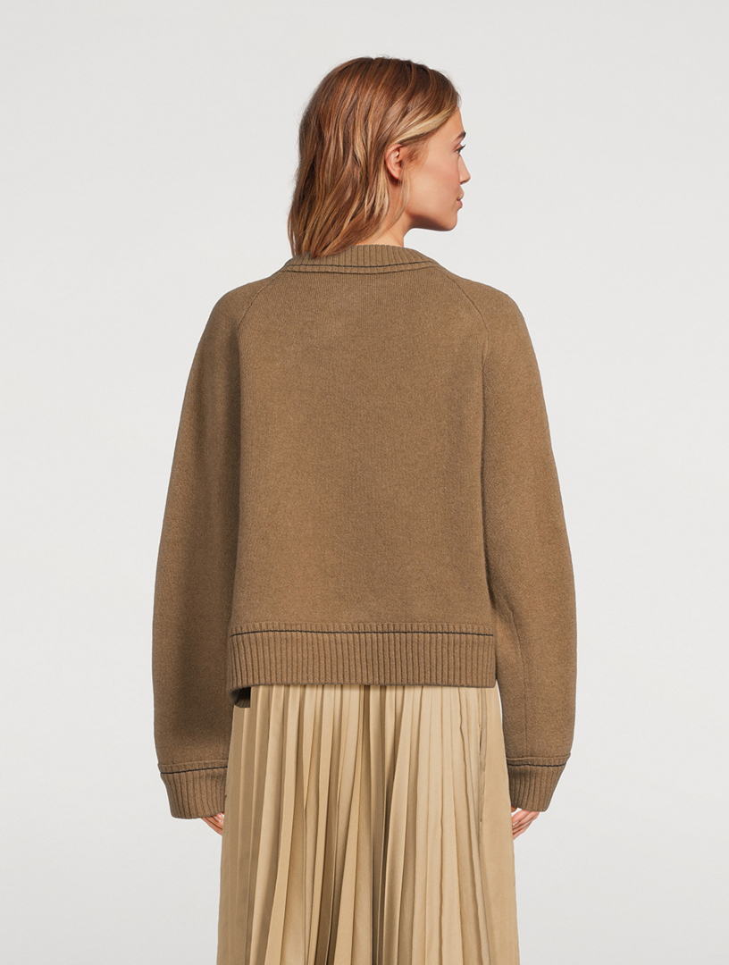 SACAI S Studs Sweater | Holt Renfrew