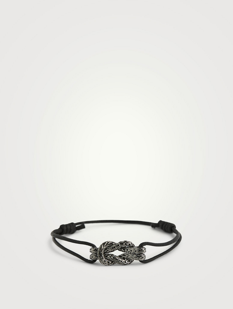 JOHN HARDY Love Knot Cord Bracelet  Metallic