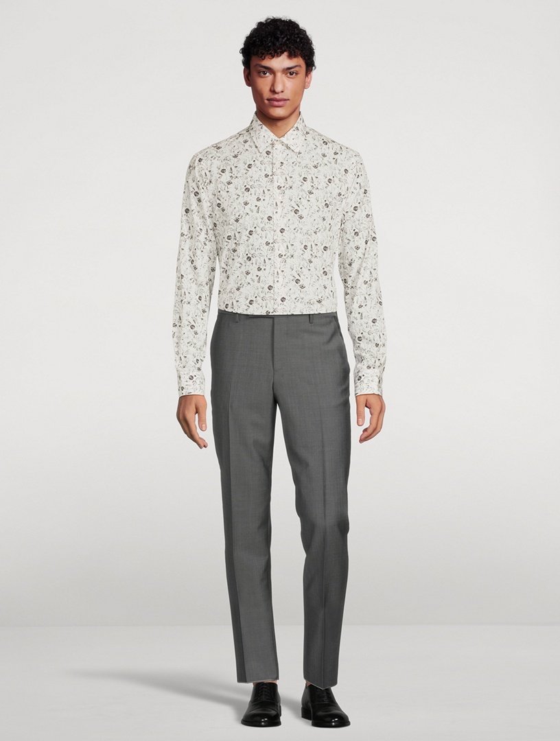 Tailored Shirt Floral Print