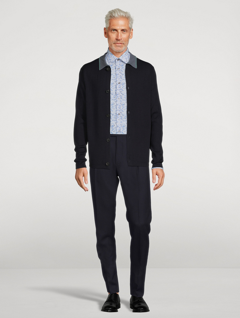 PAUL SMITH Tailored Shirt In Floral Print | Holt Renfrew