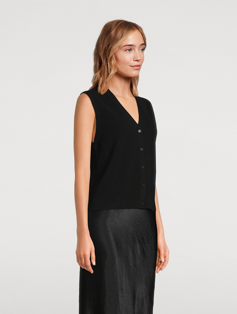 VINCE Wool And Cashmere Sweater Vest | Holt Renfrew