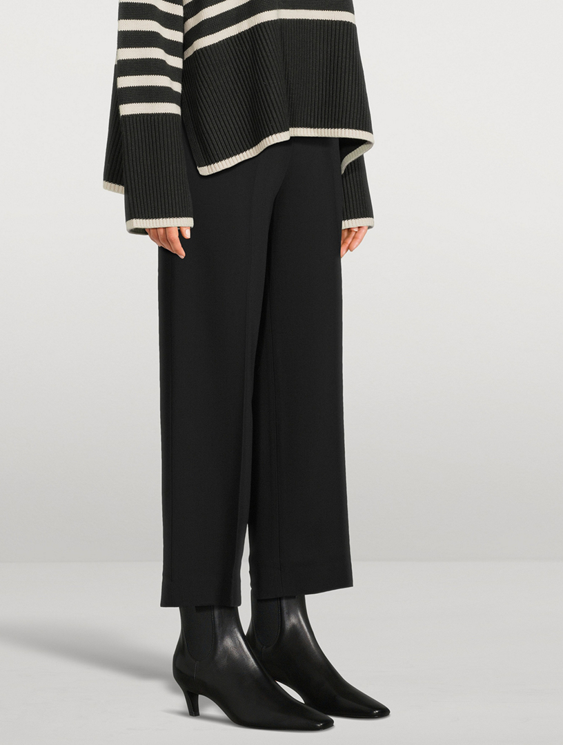 TOTEME ブーティ TOTEME The Slim Leather Ankle Boots | Holt Renfrew